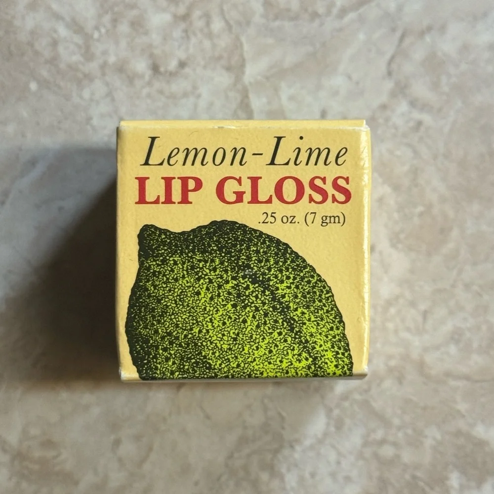 Burt’s Bees Lemon Lime Lip Gloss .25oz 7g New in Box